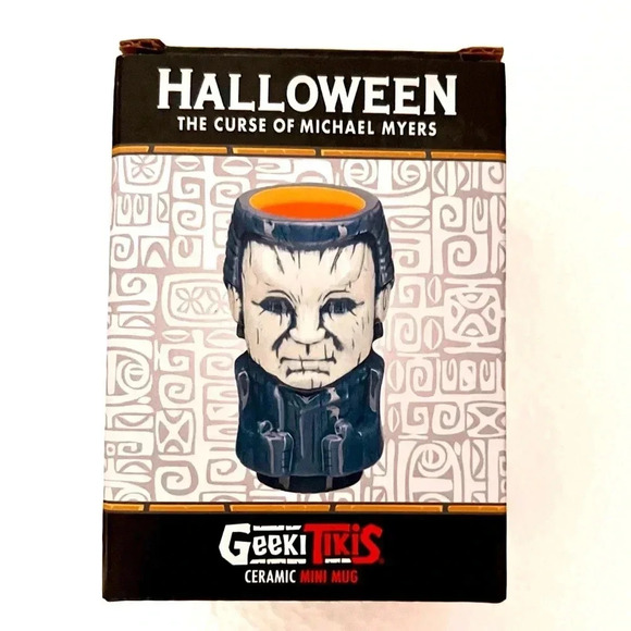 GEEKI TIKI THE CURSE OF MICHAEL MYERS MINI MUG / MUGLET / SHOT GLASS - Picture 2 of 5